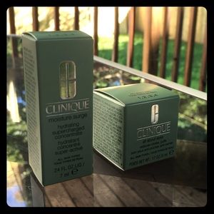 Clinique All About Eyes/Moisture Surge Samples
